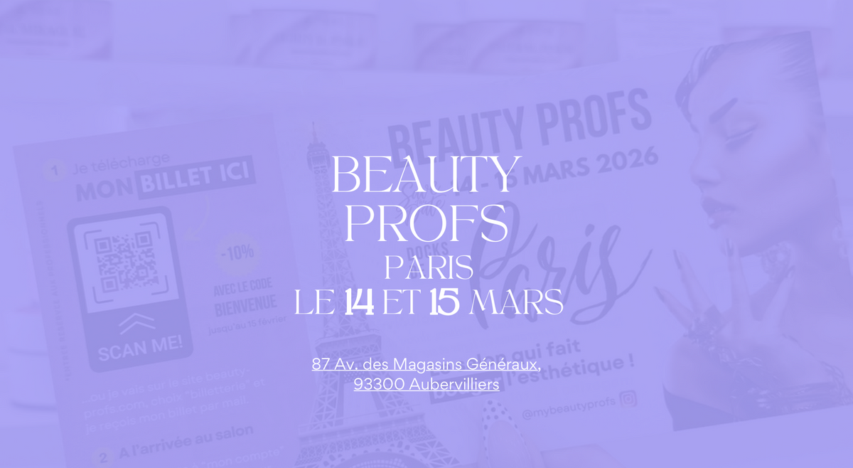 BY NESS au salon Beauty Profs Paris les 14 et 15 mars