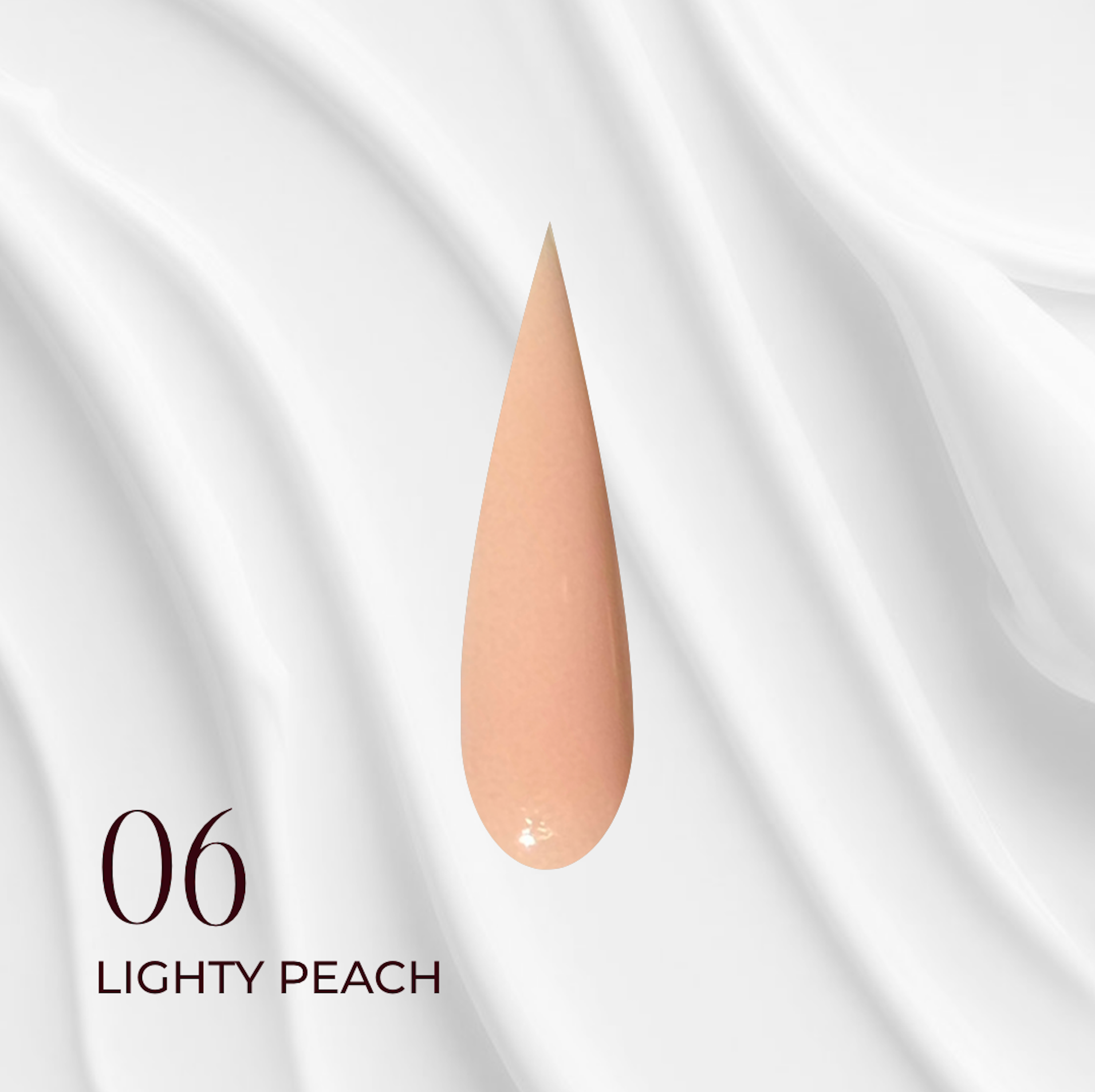 06 LIGHTY PEACH-  GEL UV