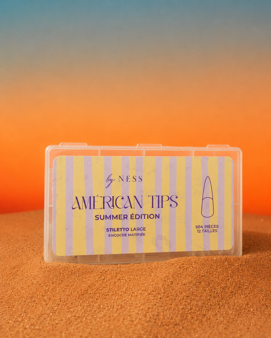 CAPSULE AMERICAN TIPS - STILETTO LARGE